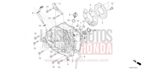 PANNEAU CARTER-MOTEUR D. CBF125NAP de 2023